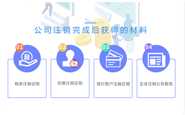 鄭州公司注銷(xiāo)成功，你會(huì)拿到如下材料